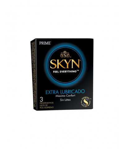 Preservativo Skyn Extra Lubricado Prime X 3unds