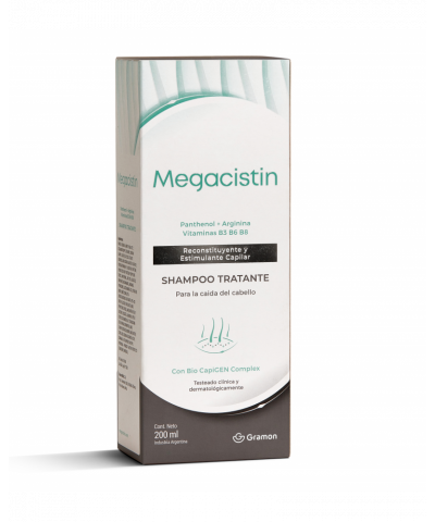 Shampoo Megacistin Caida Del Cabello X 200 Ml
