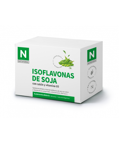 Suplemento Natufarma Isoflavonas De Soja X 60 Comp