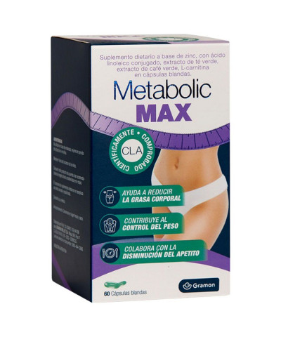 Suplemento Dietarios Metabolic Max X 60cap