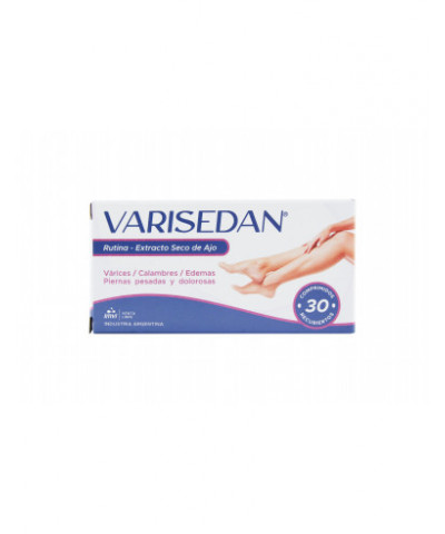 Suplemento Varisedan Piernas Fuertes Y Saludables X 30 Comp