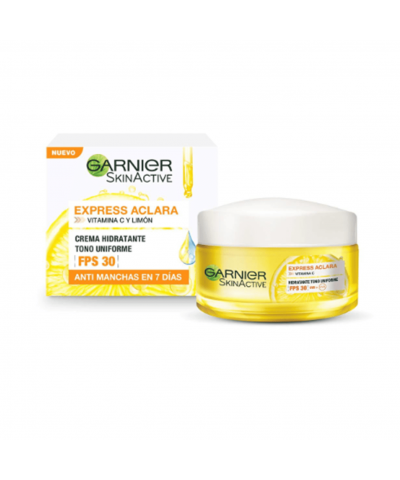 Crema Facial Hidratante Vit C FPS30 Garnier X 50 Ml