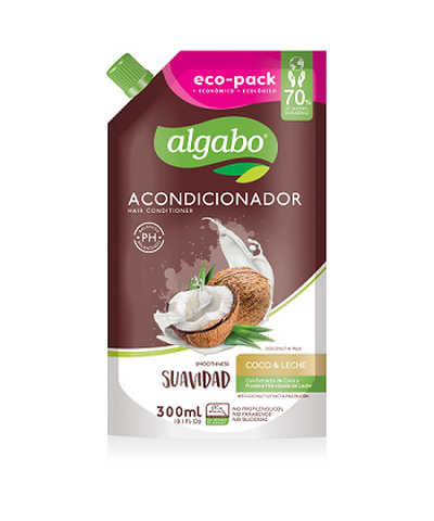 Repuesto Acondicionador Suavidad Algabo 300ml