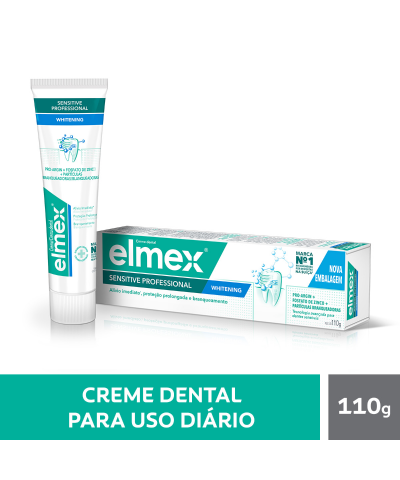 Crema Dental Sensitive Professional Whitening Elmex X 110 Gr