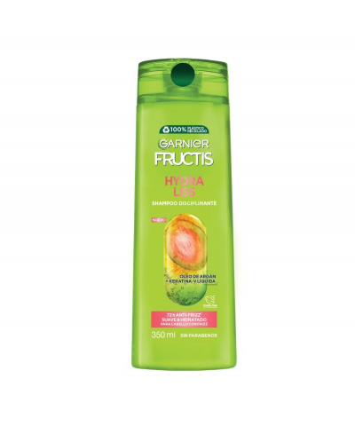 Shampoo Garnier Fructis Hydra Liss X350 Ml