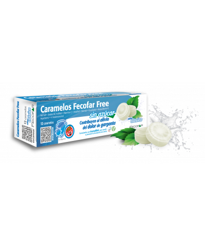 Caramelos Fecofar Free S/Azúcar X 12 Unidades