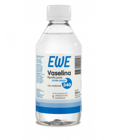 Vaselina Líquida Extra Densa 340 Ewe X 250 Ml