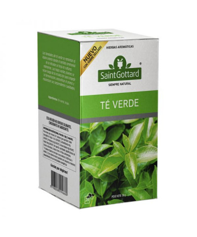 Té Saint Gottard Verde X 20 Sobres