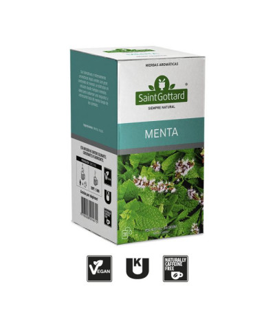Té Saint Gottard Menta X 20 Sobres