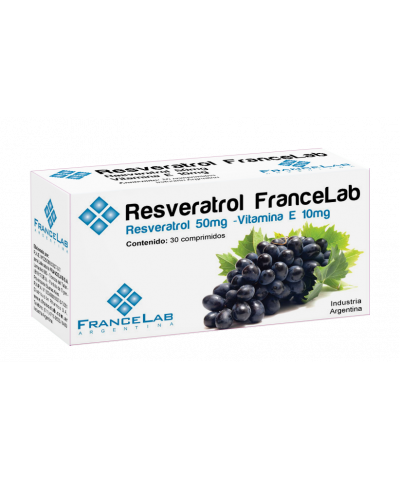 Suplemento Dietario Resveratrol Francelab X 30 Comp