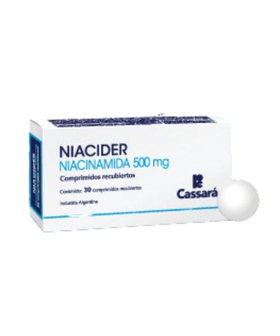 Suplemento Dietario Niacider 500 Mg X 30 Comp
