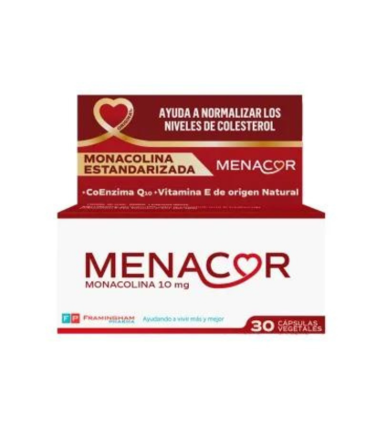 Suplemento Dietario Menacor X30cap