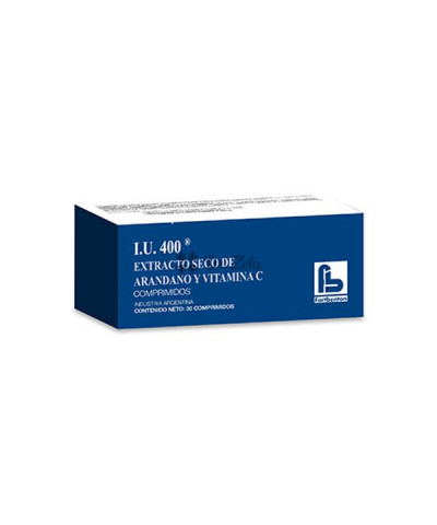 Suplemento U.I 400 Fortbenton Extracto Seco  De Arandano Y Vit C X 30 Caps