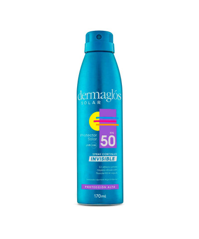 Protector Solar Dermaglós Spray FPS 50+ X 170 Ml
