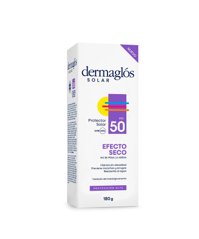 Protector Solar Fps 50 Efecto Seco En Crema X 180g