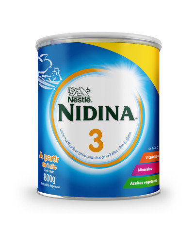 Leche Nidina 3 X 800 Gr