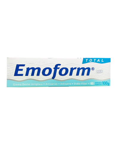 Crema Dental Emoform Total Pomo X100gr