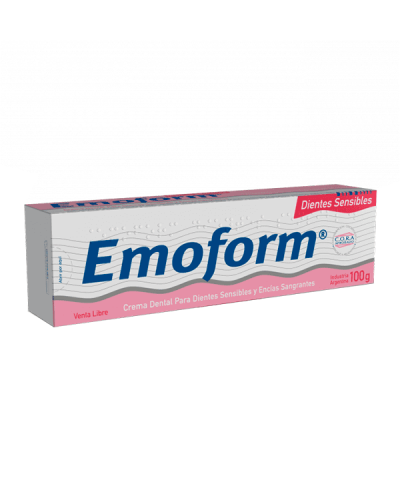 Crema Dental Emoform Dientes Sensibles Pomo X100gr