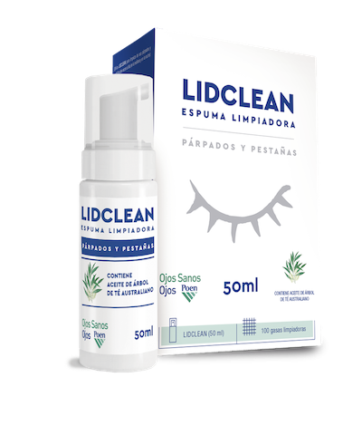 Espuma De Limpieza Párpados Y Pestañas Lidclean X 50 Ml