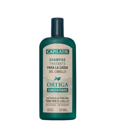 Shampoo Ortiga Concentrado Capilatis X 420 Ml