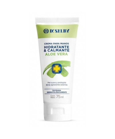Crema De Manos Con Aloe Vera Dr Selby X 75ml