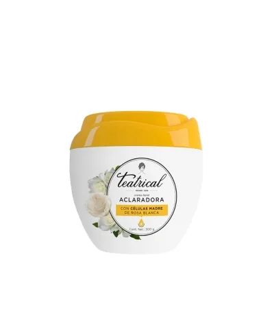 Crema Facial Teatrical Aclaradora V2 X200gr