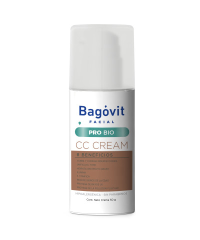 Crema Facial Bagóvit Pro Bio CC Cream X 50 Gr