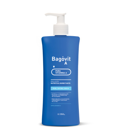 Crema Corporal Bagóvit A Emulsión Piel Extra Seca X 350 Gr