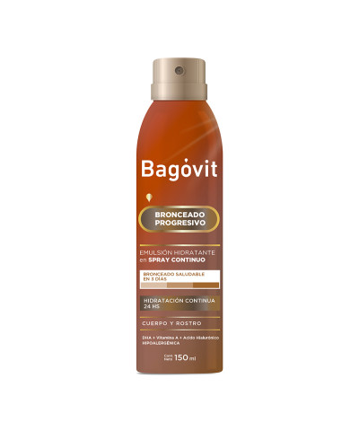 Autobronceante Bagovit A Progresivo X 150 Ml