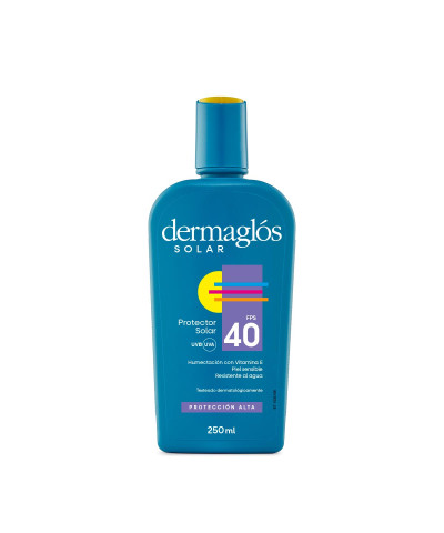 Protector Solar Dermaglós Emulsión FPS 40+ X 250 Ml