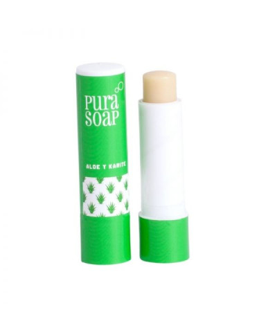 Balsamo Labial Aloe Y Karite Pura Soap