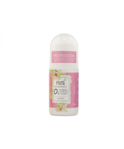 Desodorante Fresco Natural Floral Roll On Pura Soap