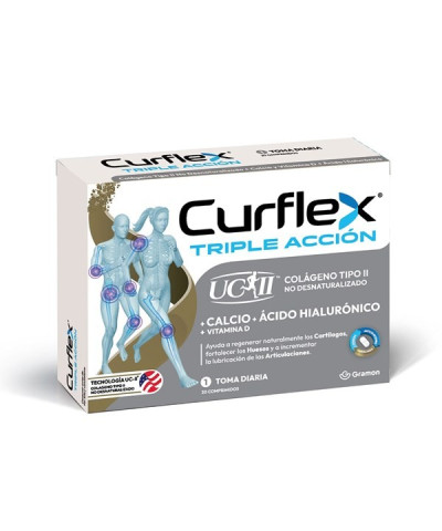 Curflex Suplemento Dietario Triple Acción X 30 Comp