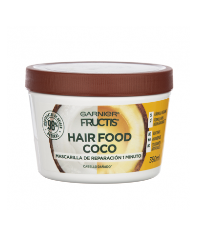 Garnier Mascarilla Fructis Hair Food Coco X 350 Ml