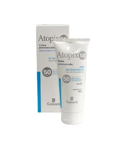 Crema Protectora Solar Atopix FPS50 X 100 Gr