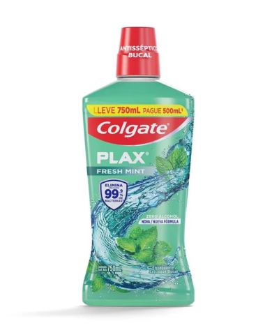 Enjuague Bucal Colgate Plax Fresh Mint X500ml
