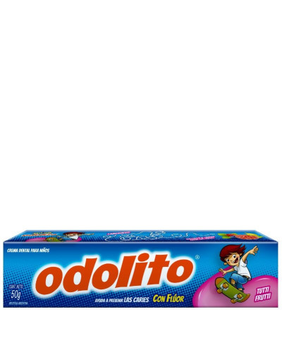 Crema Dental Odolito Tuti Fruti 50 Gr