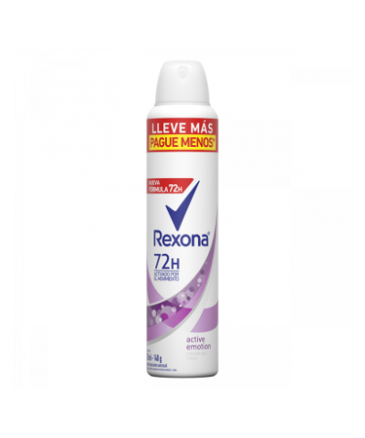 Antitranspirante Rexona Active Motion Women X 250 Gr