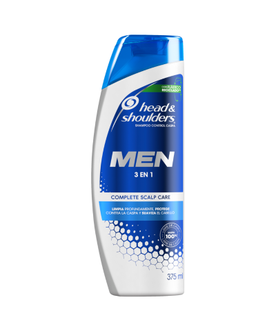 Shampoo Head&.shoulders Control Caspa Men 3 En 1 X375ml