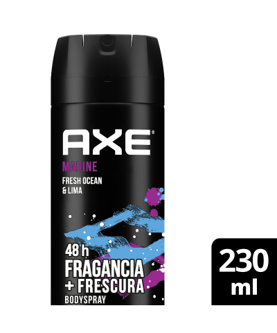 Desodorante En Aerosol Axe Marine X147gr