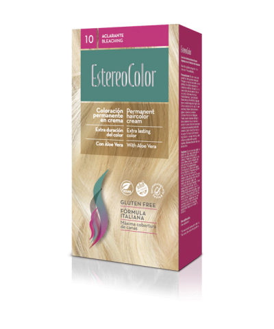 Kit Coloración Estereocolor Tono 10 Aclarante