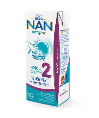 NAN OPTIPRO HMO 2 RTD Brick X 190 Ml