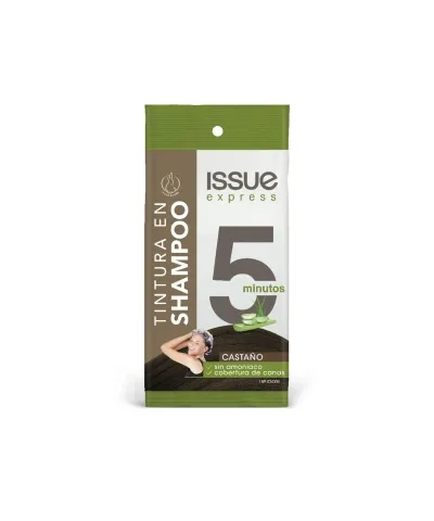 Tintura Shampoo Express C/Castaño Issue