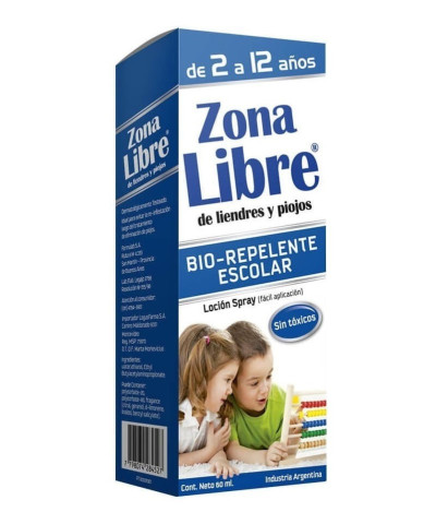 Pediculicida Zona Libre Escolar Spray X60ml