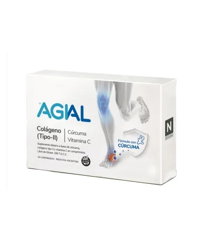 Suplemento Dietario Agial Natufarma Colageno Tipo 2 X 30 Comp