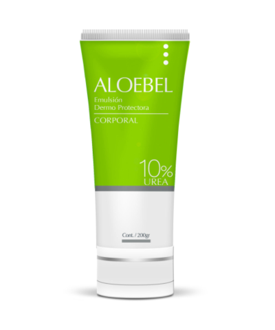 Emulsión Dermo Protectora Aloebel 10%Urea X 200 Gr