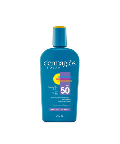 Protector Solar Dermaglós Emulsión FPS 50+ X 250 Ml