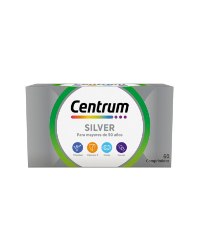 Suplemento Centrum Silver X 60 Comp