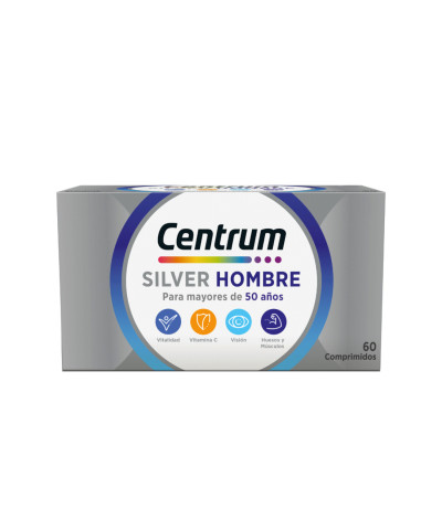 Suplemento Centrum Silver Hombre X 60 Comp