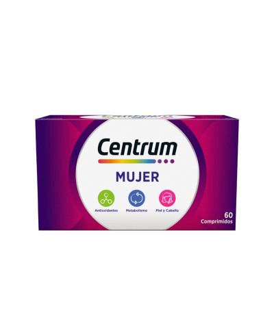 Suplemento Centrum Mujer X 60 Caps